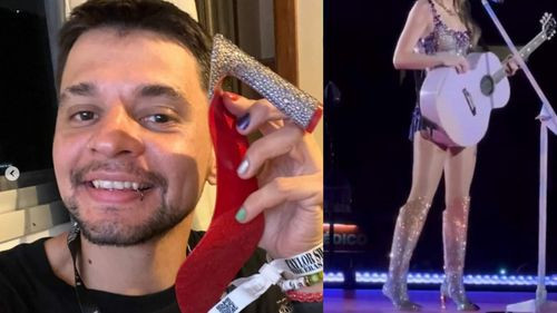 Fan de Taylor Swift vende parte del zapato de la cantante para financiar tratamiento contra el Cáncer