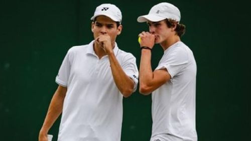 Eliminación de Prado y Fonseca en las semifinales del torneo juvenil de Wimbledon