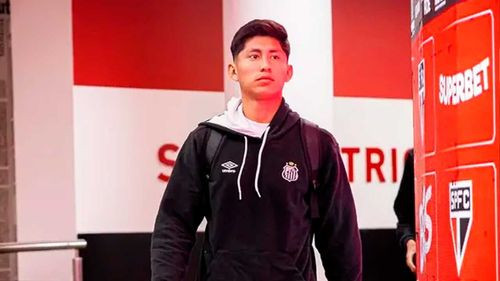 Imagen de Brasileirao Santos de Miguelito recibe a Sao Paulo con posible titularidad del boliviano