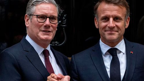 Starmer y Macron acuerdan intensificar presión para forzar negociación de Putin en Ucrania