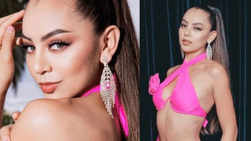 Victoria Olguín destaca en el Top 10 de traje de baño en el Miss Grand International