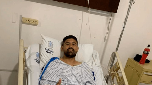 Imagen de Luis Cárdenas fue operado con éxito y estará fuera entre 4 y 5 semanas