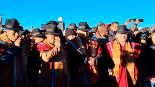 Imagen de  Posesionan a nuevos subalcaldes de los distritos rurales 9, 10, 11 y 13 en la ciudad de El Alto