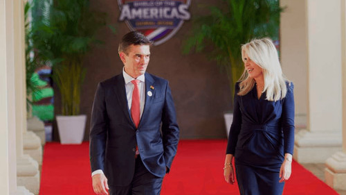 Imagen de Rodrigo Paz llega a Miami para participar en la cumbre “Escudo de las Américas”