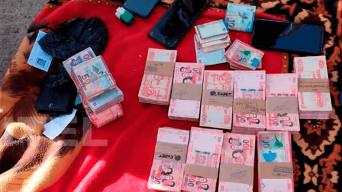 Policía aprehende a un hombre con 190 mil bolivianos de dudosa procedencia en Parotani