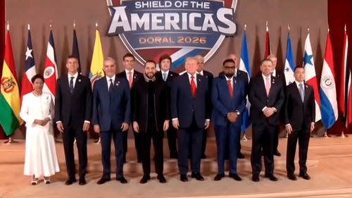 Imagen de Trump y 12 líderes regionales firman coalición contra los cárteles de la droga 