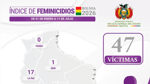 Imagen de  Fiscalía investiga el octavo feminicidio en Cochabamba tras el hallazgo de una mujer sin vida en La Tamborada