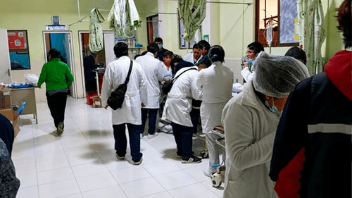 Piden donar sangre para atender a los heridos por las explosiones en un cuartel de Viacha