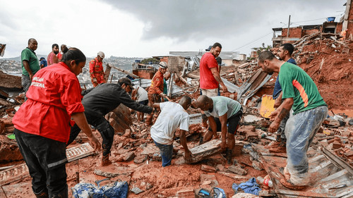  Tragedia por lluvias en Minas Gerais deja 36 muertos y 33 desaparecidos