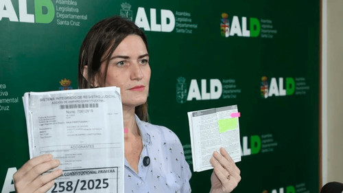 Asambleísta García denuncia intento de Creemos de paralizar la Asamblea de Santa Cruz