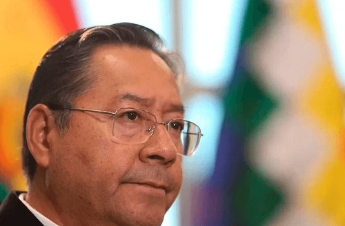 Audiencia virtual de Luis Arce