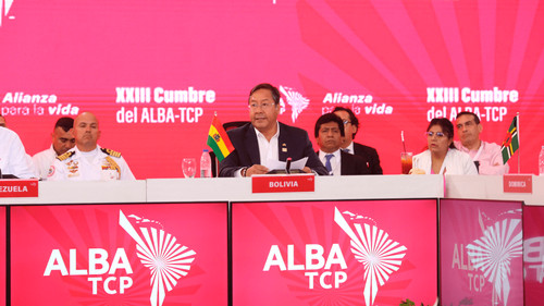 Luis Arce respalda la creación de un Centro de IA en el ALBA-TCP