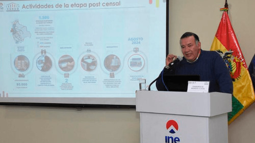  INE Reporta avance del 95% en procesamiento de datos censales