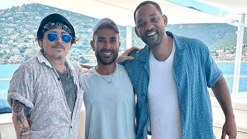 Johnny Depp y Will Smith vacacionan juntos en Italia