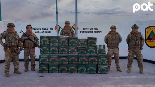 Decomisan 1.000 litros de aceite en frontera