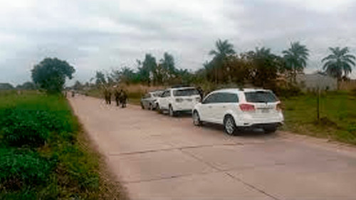 Policias son emboscados durante operativo por la desaparición de lorgio saucedo en warnes