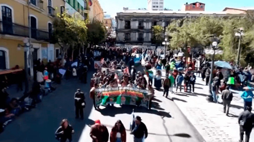 Arce: Denuncia de encubrimiento y defensa democrática