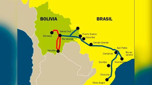 Bolivia se convierte en puente gasífero entre Argentina y Brasil