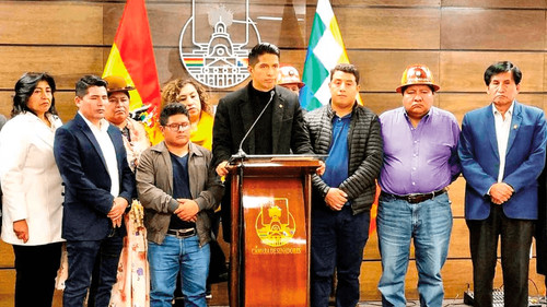 Evistas amenazan con movilización por Ley Antiprórroga