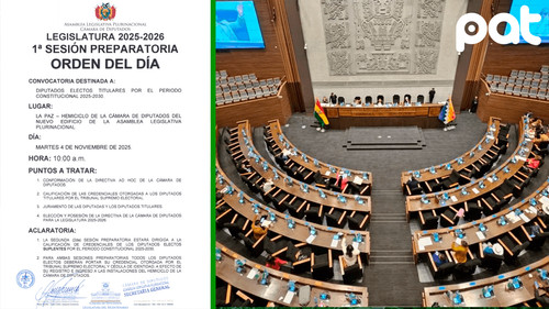 Cámara de diputados convoca a sesión preparatoria para nueva legislatura Cámara de diputados convoca a sesión preparatoria para nueva legislatura