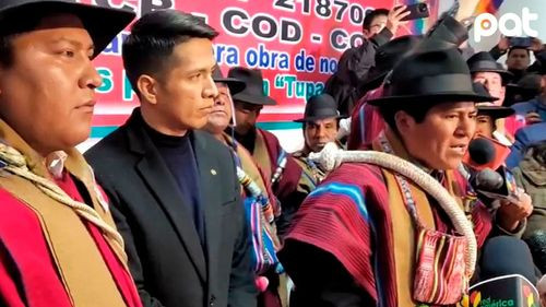 Campesinos proclaman a Andrónico como candidato presidencial