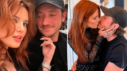 Bella Thorne se compromete con el productor de cine Mark Emms