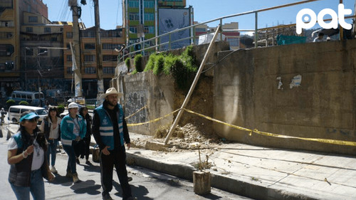 Alcaldía descarta riesgo en el puente de plaza Vita