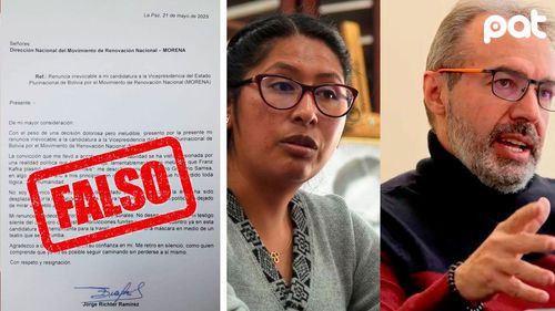 MORENA denuncia documento falso sobre Jorge Richter