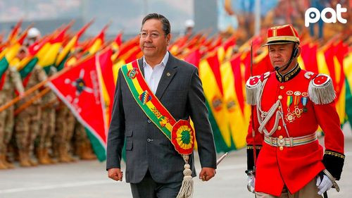 Arce alerta sobre intentos de fracturar el país