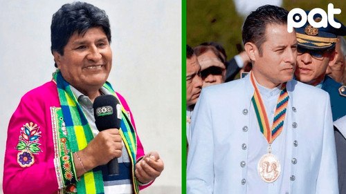 Evo Morales pide a Paz y Lara trabajar unidos “como yuntas”