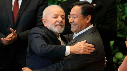 Lula anuncia Nueva Era para Bolivia-Brasil y pide unidad democrática