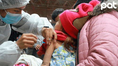 Más de 45 mil niños vacunados contra el sarampión en La Paz