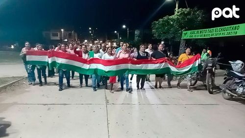 Bloqueo en Pailón por rechazo a cambio de circunscripción