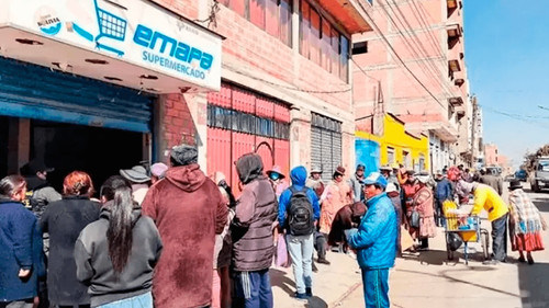Distrito 5 de El Alto desmienten y denuncian falta de productos a Emapa