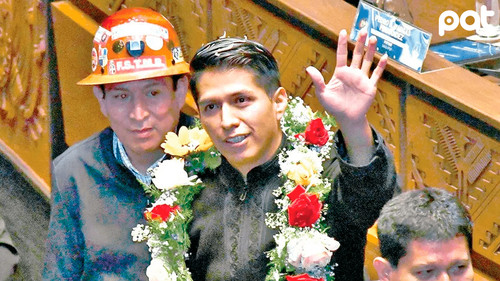 Andrónico lanza su binomio presidencial en El Alto