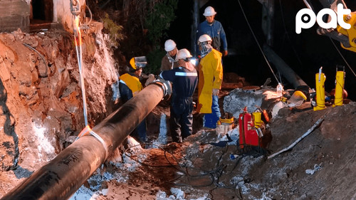 YPFB Repara oleoducto afectado por deslizamientos y controla fuga de gas