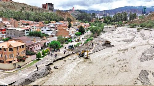 Bolivia en alerta por riadas e intenso calor 
