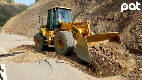 ABC rehabilita tramos afectados por lluvias en Beni y La Paz