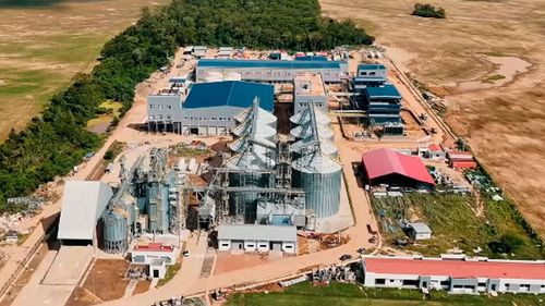 Planta de transformación de soya alcanza el 95% de avance en San Julián