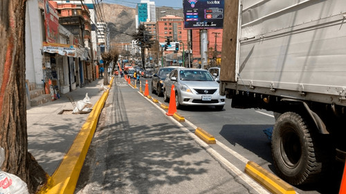 Alcaldía de La Paz ajusta el diseño de la ciclovía tras admitir errores