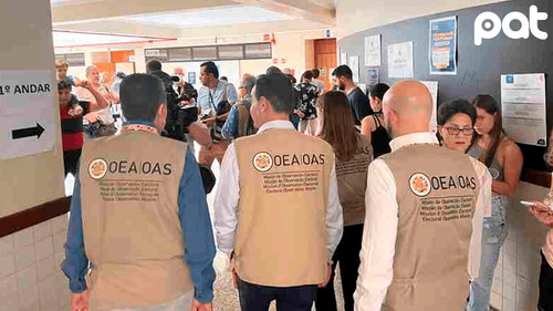 Canciller advierte riesgo electoral y pide observación de la OEA