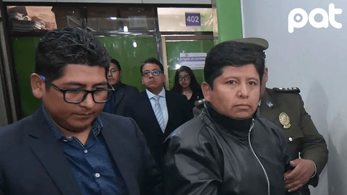 Exejecutivo de la COB, Huarachi, trasladado al penal de San Pedro