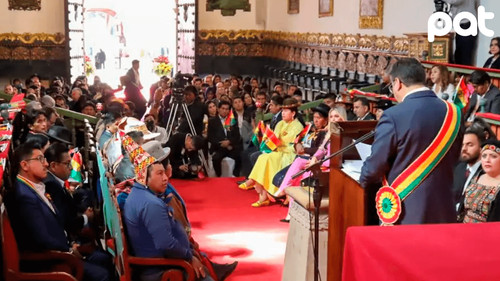 Andrónico critica discurso de Arce en el Bicentenario