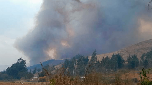 Controlan incendio en Pocona; persiste el fuego en Epizana, Totora