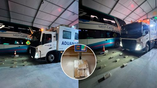 Choferes bolivianos huyen en Chile tras hallazgo de droga en su bus