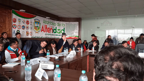 Asamblea de la Alteñidad reafirma unidad para celebrar el 40 aniversario de El Alto