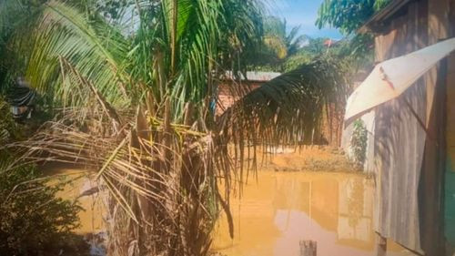 Inundaciones en Cobija afectan a 100 familias