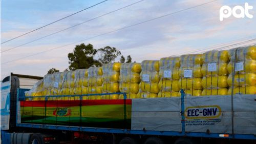 Llegan 1.600 cilindros de GNV a Cochabamba