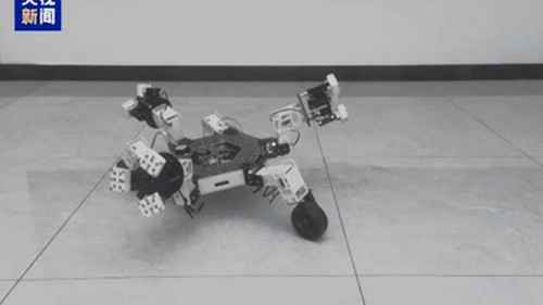 Científicos chinos desarrollan un robot minero espacial inspirado en insectos