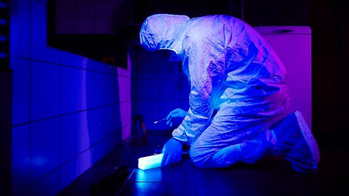 En presencia de los familiares de Colodro, inician pruebas de luminol